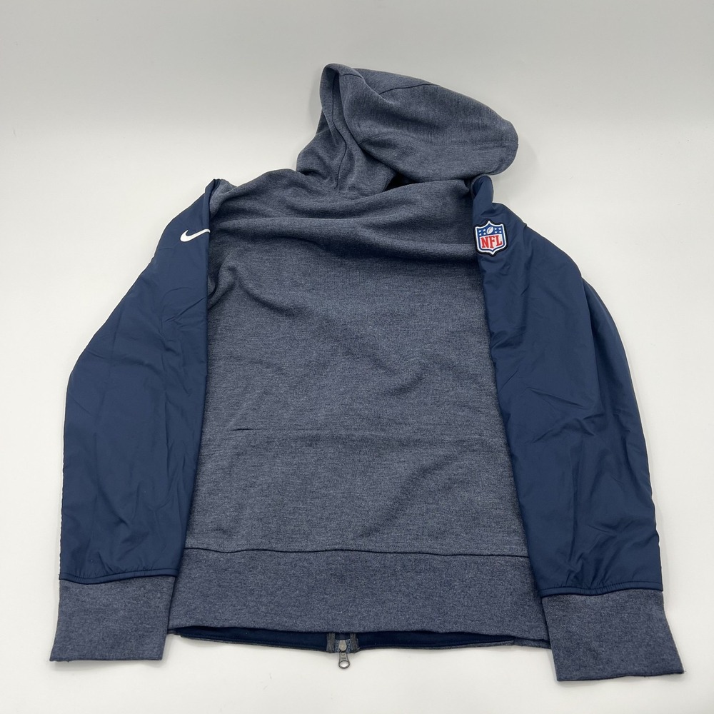 Nike Dallas Cowboys Travel Hybrid Full Zip Hoodie Mens Small On Field NFL Pocket - Picture 6 of 10
